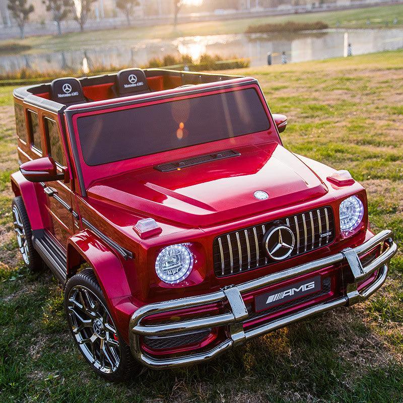 Mercedes-Benz AMG G63 12V Battery 2-Seater Ride-on Car - Red - TOYBOX Toy Shop