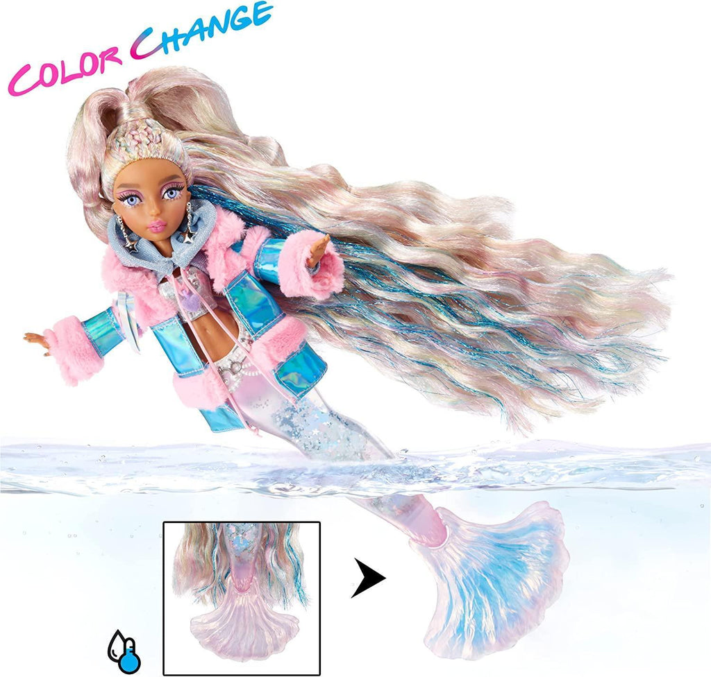 Mermaze Mermaidz Winter Waves Colour Change Fashion Doll - Kishiko - TOYBOX Toy Shop