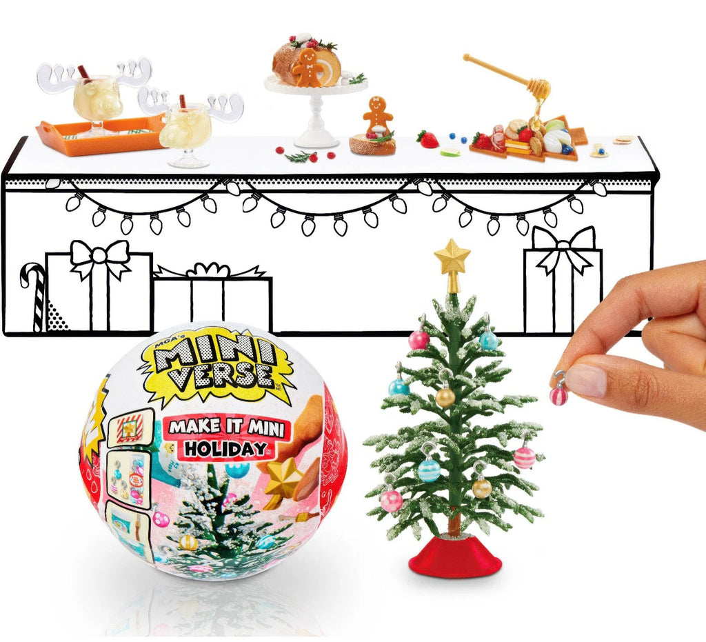 MGA's Miniverse Make It Mini Holiday Movie Surprise Capsule - Assorted - TOYBOX Toy Shop