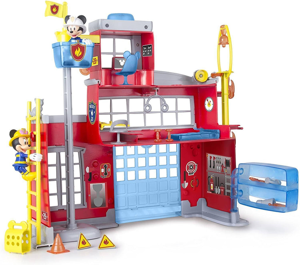 Mickey Mouse Club House Mickey Mouse to the Rescue Fire Station - TOYBOX Toy Shop