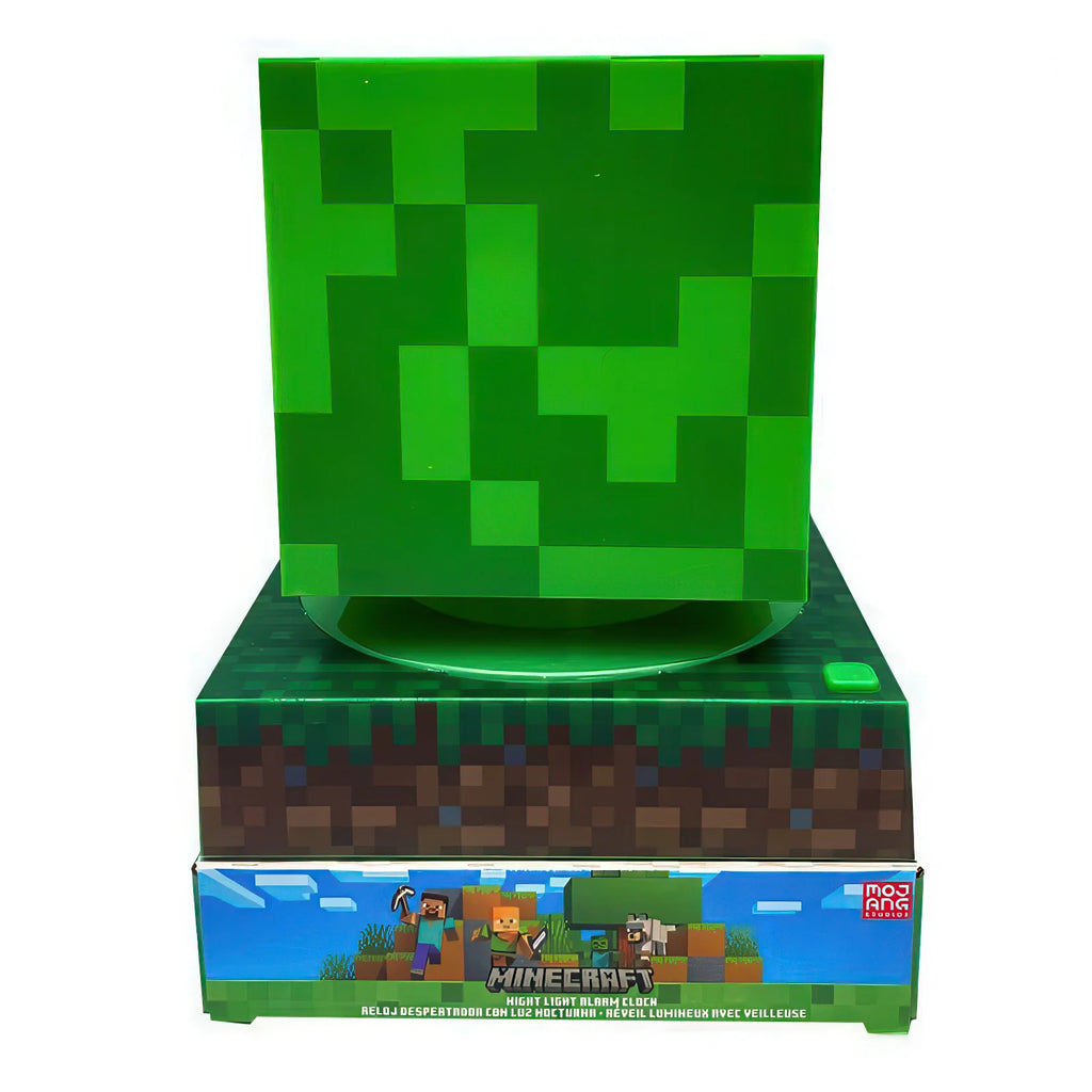 Minecraft 3D Lamp with Alarm Clock - TOYBOX Toy Shop