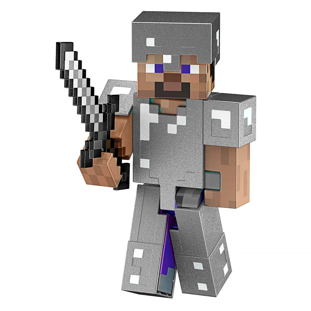 Minecraft Diamond Level Steve Action Figure - TOYBOX Toy Shop