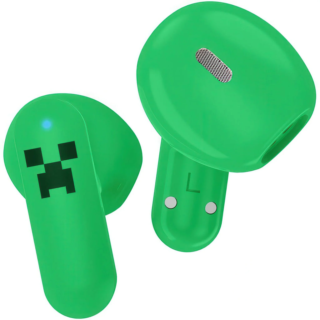 MINECRAFT Slide Case Light Up Earpods - TWS Bluetooth Headphones - TOYBOX Toy Shop