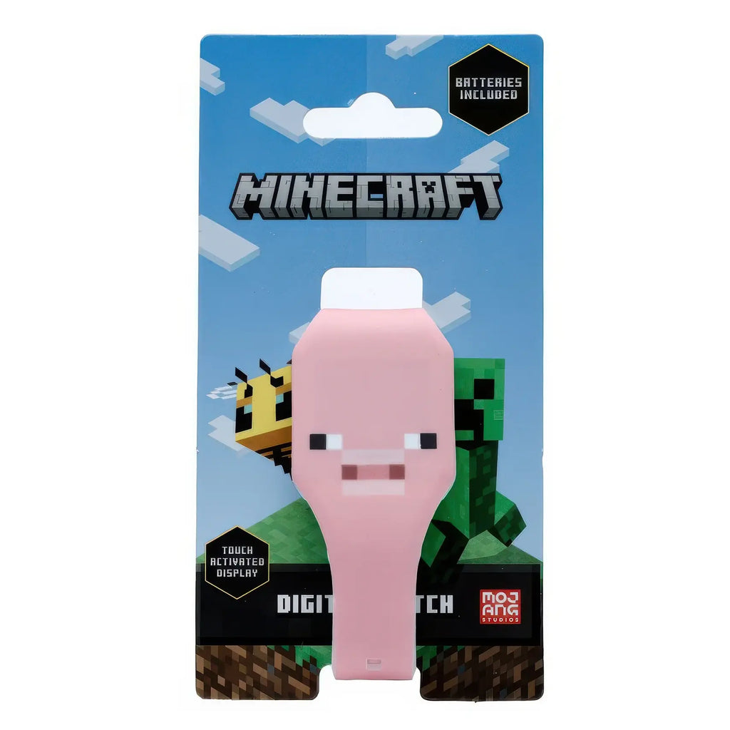 Minecraft Faces Silicone Digital Watch - Assortment - TOYBOX Toy Shop