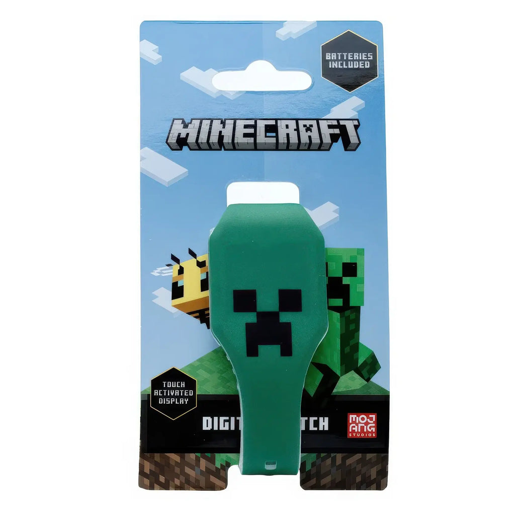 Minecraft Faces Silicone Digital Watch - Assortment - TOYBOX Toy Shop