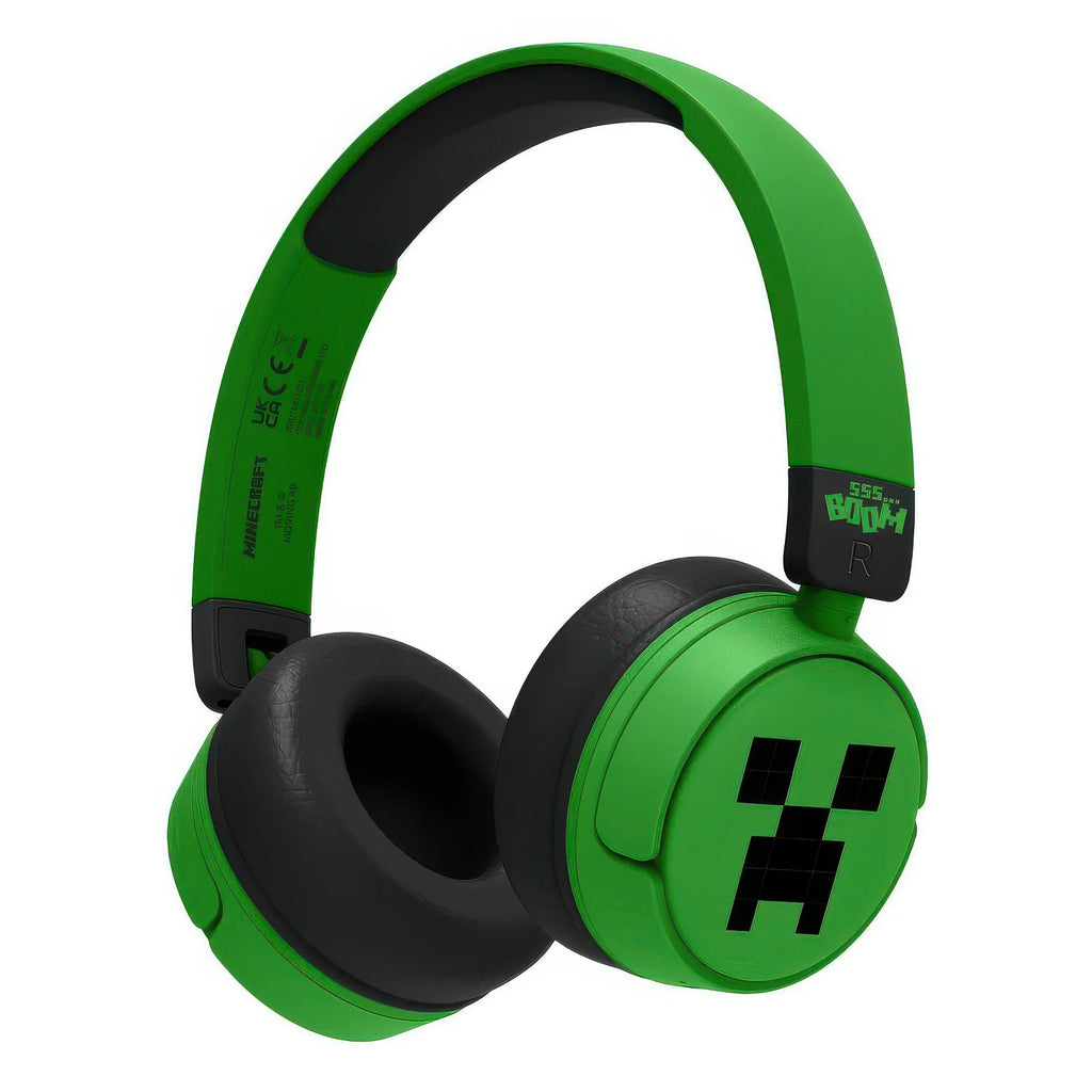 Minecraft-themed Bluetooth Kids Headphones - TOYBOX Toy Shop