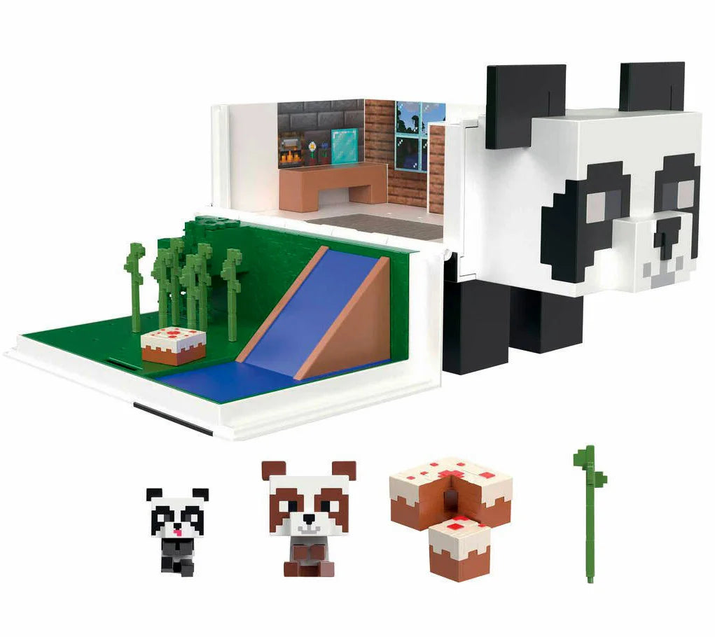 Minecraft Mini Hobhead Panda Playset - TOYBOX Toy Shop