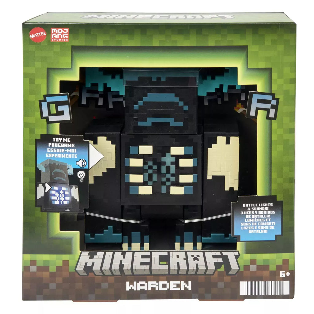 Minecraft the Warden Figure - TOYBOX Toy Shop