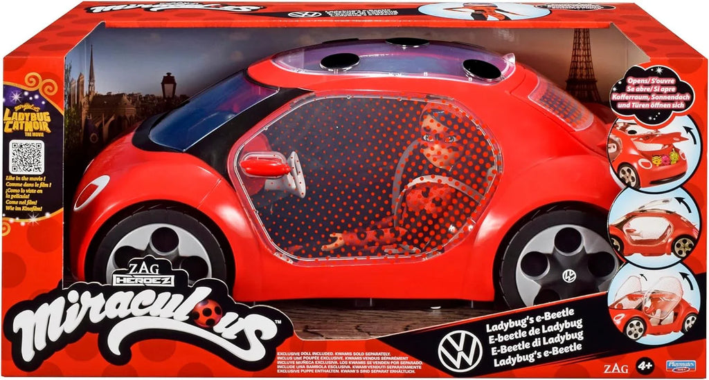 Miraculous Ladybug E-Beetle Car With Fashion Doll - TOYBOX Toy Shop