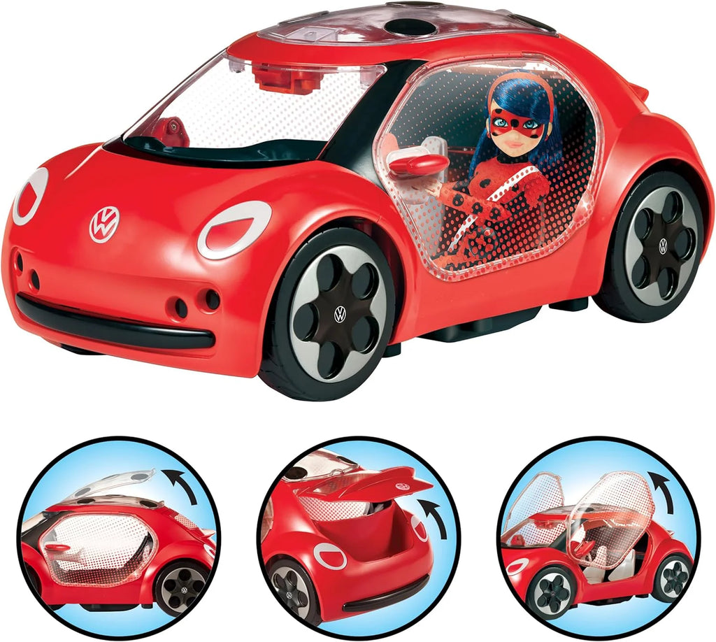 Miraculous Ladybug E-Beetle Car With Fashion Doll - TOYBOX Toy Shop