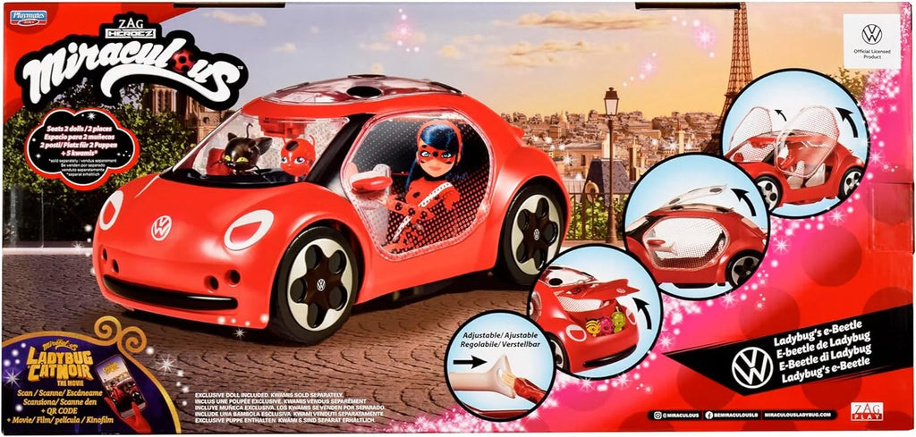 Miraculous Ladybug E-Beetle Car With Fashion Doll - TOYBOX Toy Shop