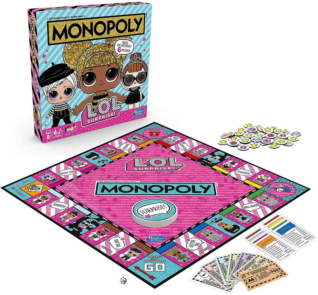 Monopoly Game LOL Surprise Edition Board Game - TOYBOX Toy Shop