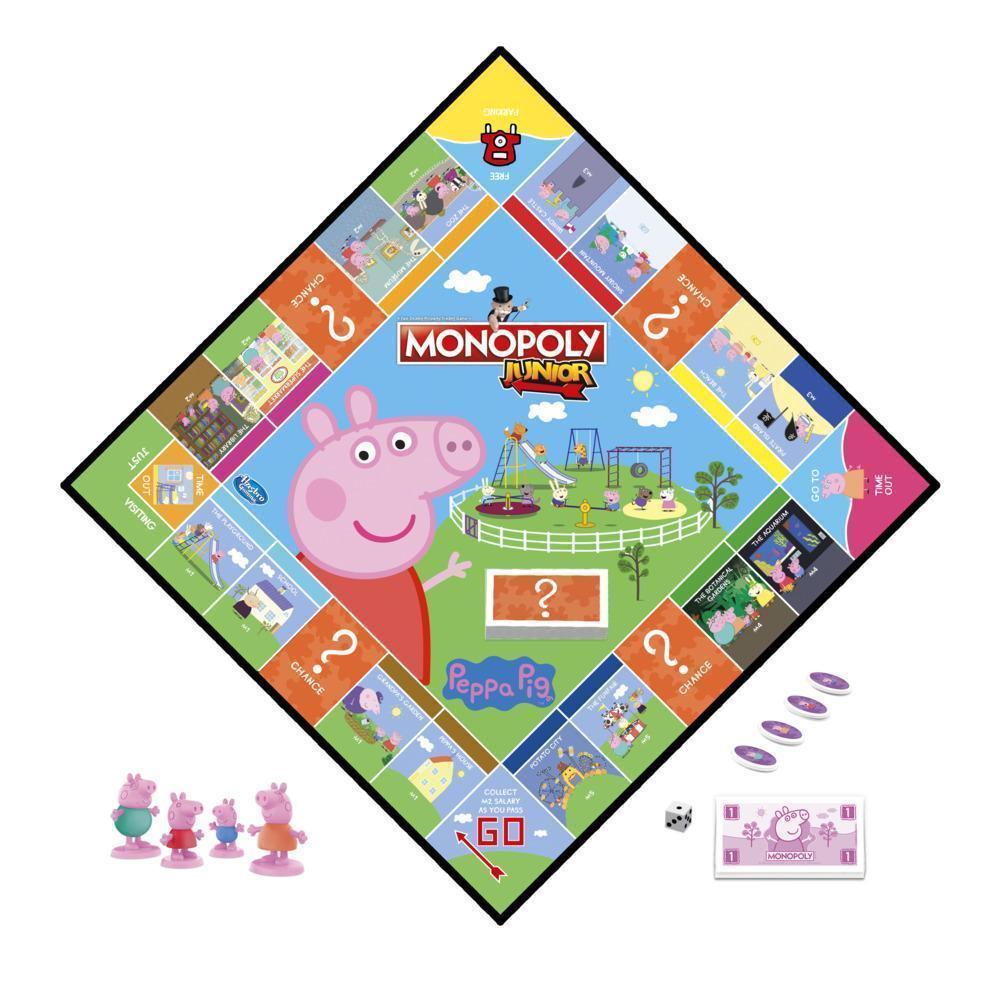Monopoly Junior Peppa Pig Edition Board Game - TOYBOX Toy Shop