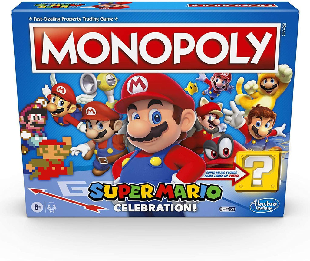 Monopoly Super Mario Celebration Edition Board Game - TOYBOX Toy Shop