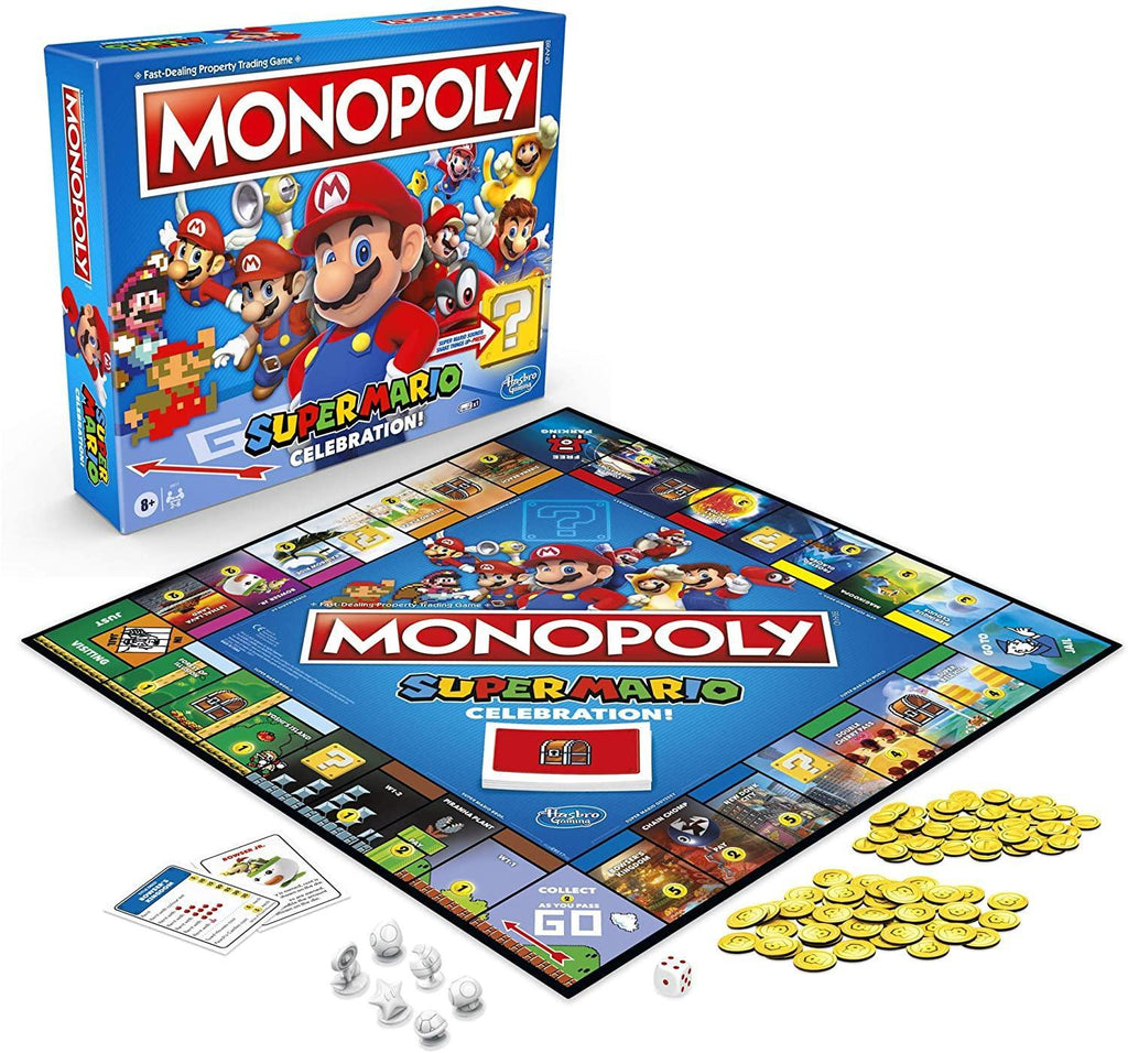 Monopoly Super Mario Celebration Edition Board Game - TOYBOX Toy Shop