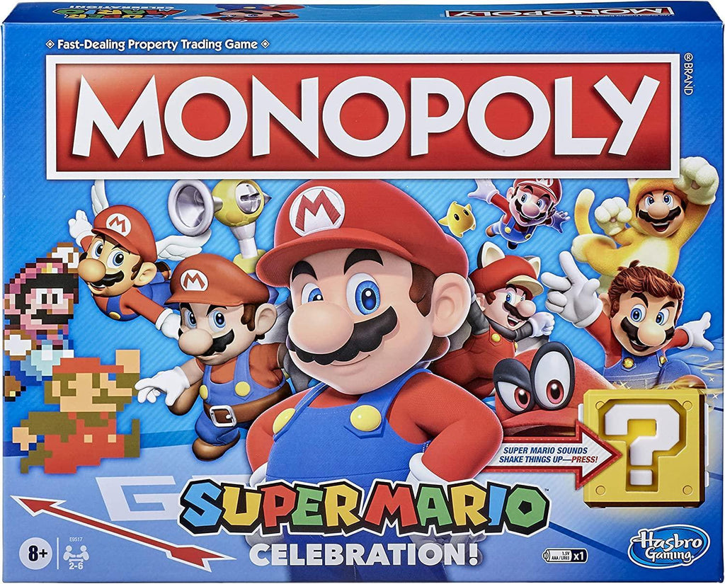 MONOPOLY Super Mario Celebration Edition Board Game - TOYBOX Toy Shop