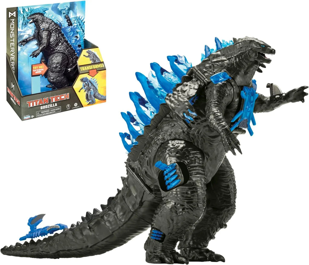 Monsterverse Deluxe Transforming Godzilla Titan Tech Figure - TOYBOX Toy Shop