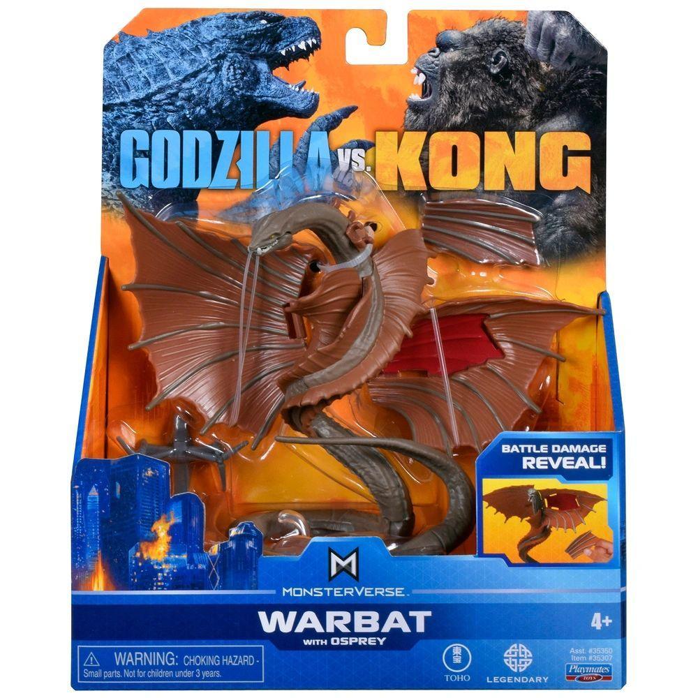 Monsterverse Godzilla vs Kong 15cm Hollow Earth Monsters Warbat with Osprey - TOYBOX Toy Shop