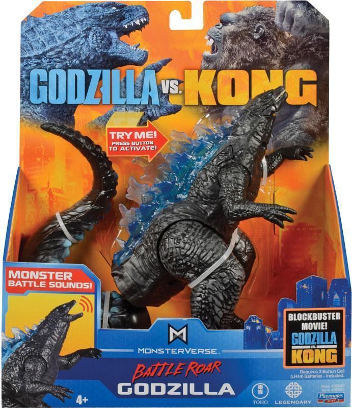 MonsterVerse Godzilla vs Kong Battle Roar Godzilla Action Figure - TOYBOX Toy Shop
