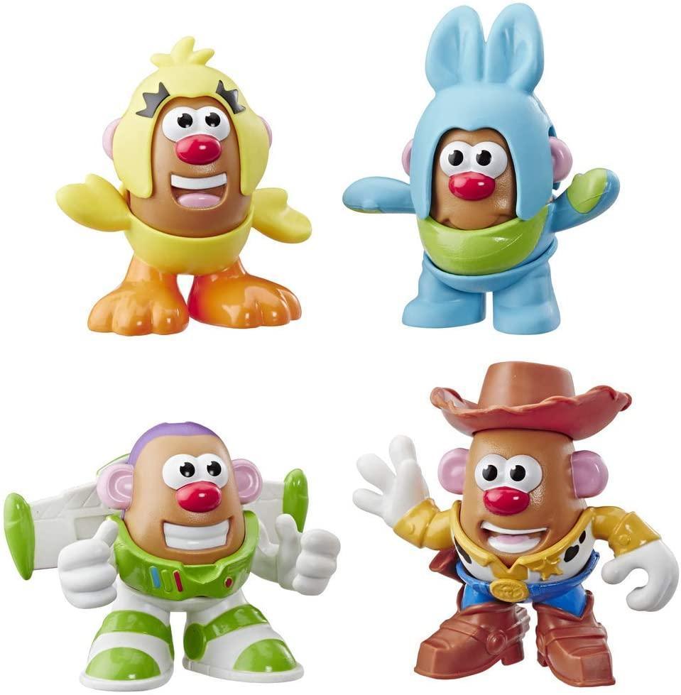 Mr. POTATO HEAD Disney/Pixar Toy Story Mini 4 Pack Buzz, Woody, Ducky, Bunny Figures - TOYBOX Toy Shop