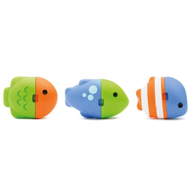 Munchkin Fish Colour Changing Bath Toy 3Pk - TOYBOX Toy Shop