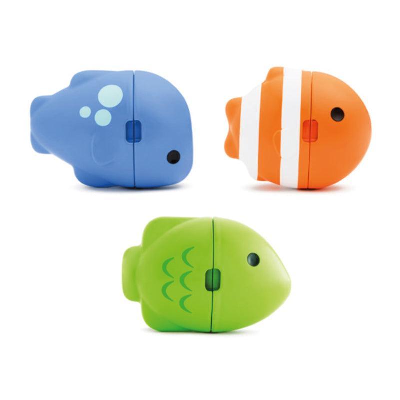 Munchkin Fish Colour Changing Bath Toy 3Pk - TOYBOX Toy Shop