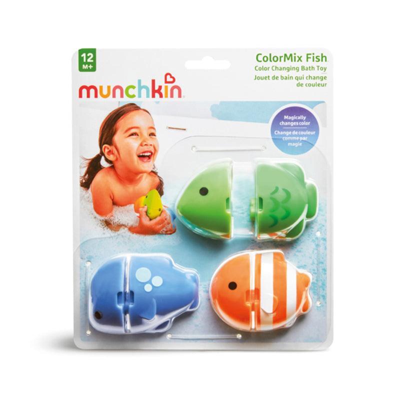 Munchkin Fish Colour Changing Bath Toy 3Pk - TOYBOX Toy Shop