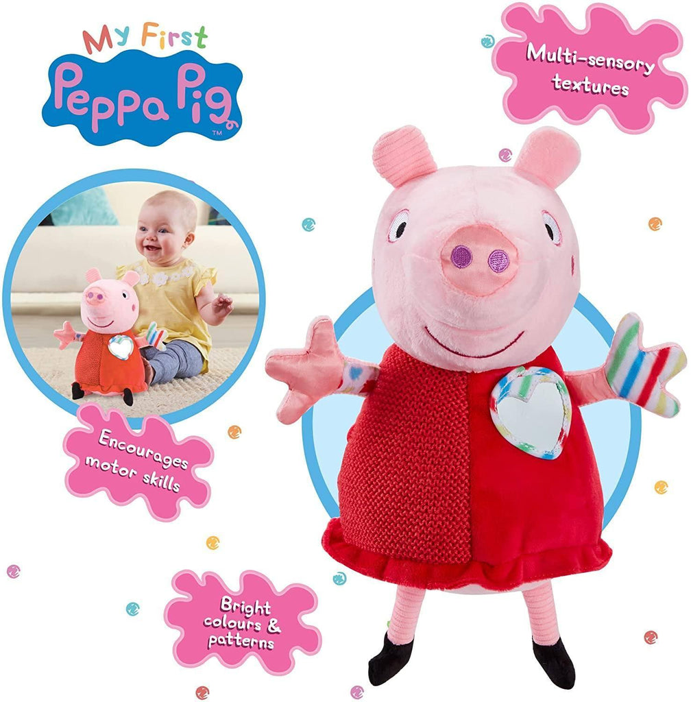My First Peppa Pig Peppa Sensory Soft Toy - TOYBOX Toy Shop