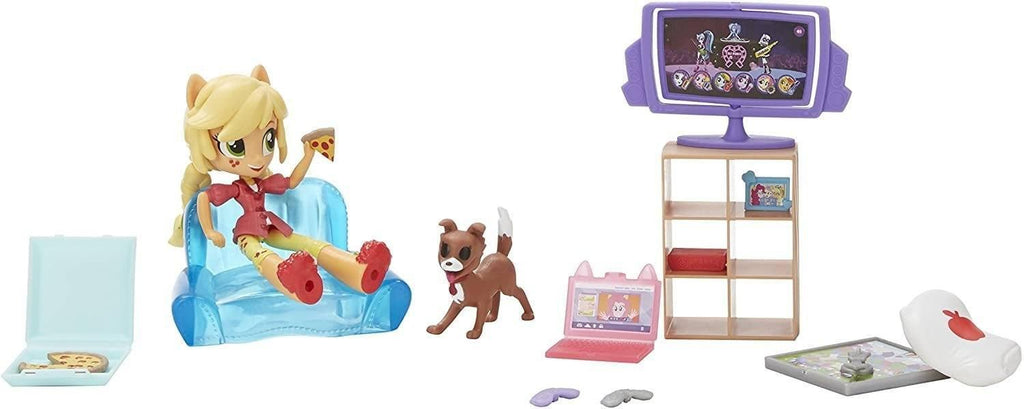 MY LITTLE PONY Equestrian Girls Minis Applejack Slumber Party Games Set - TOYBOX Toy Shop