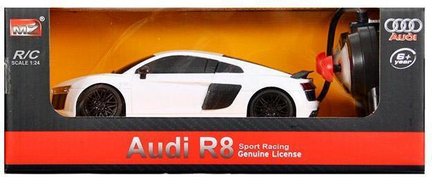 MZ Audi R8 Remote Controlled RC Racing Car - White - TOYBOX Toy Shop