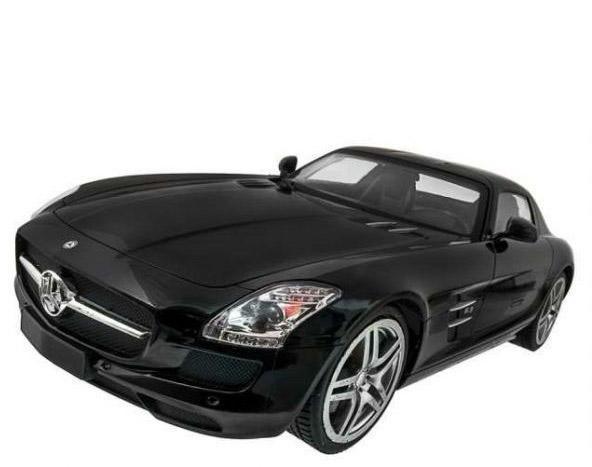 MZ Mercedes Benz SLS AMG Remote Controlled RC Car - Black - TOYBOX Toy Shop