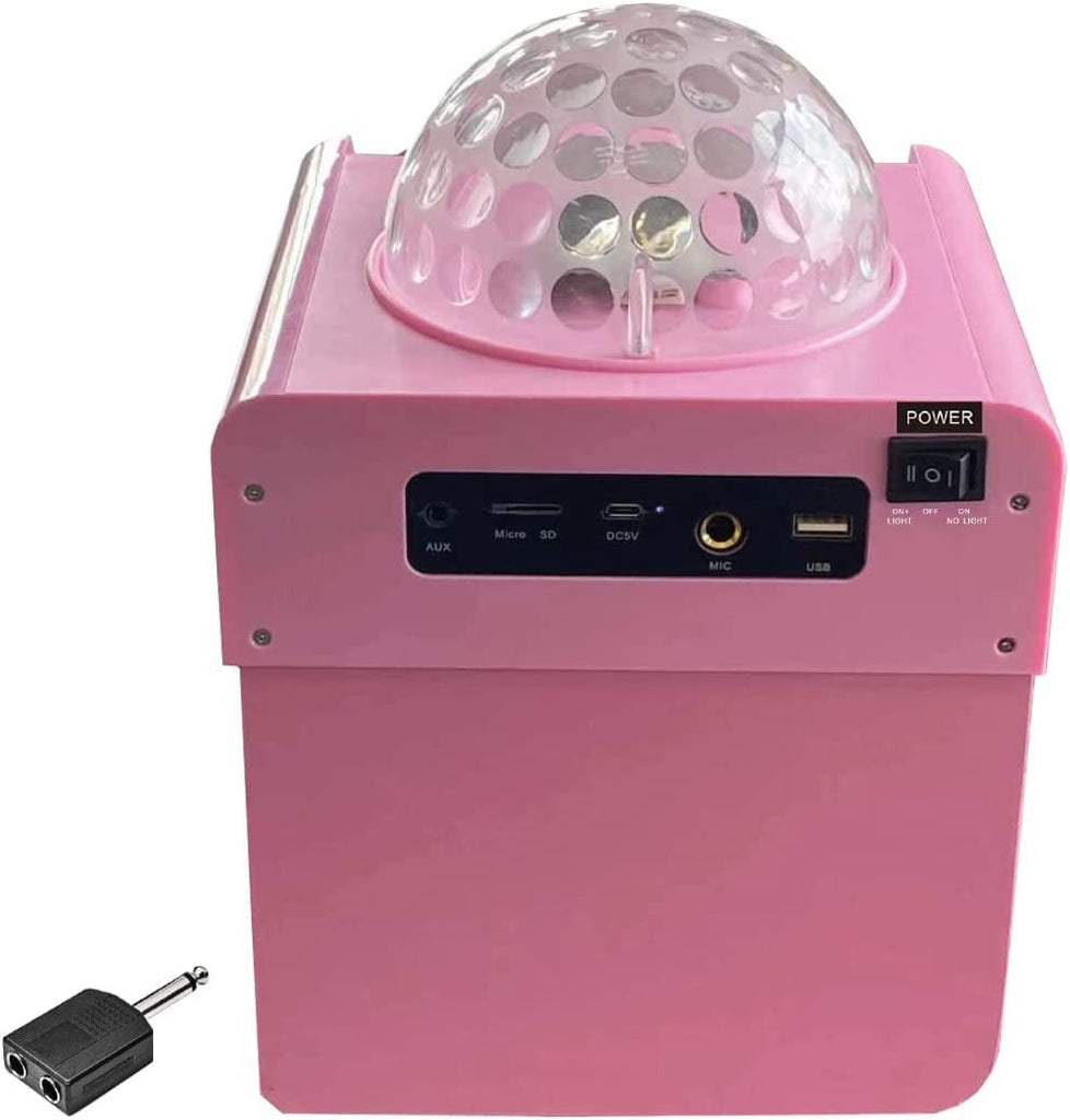 N-Gear 7 in 1 Disco Star 710 Karaoke Party System, Pink - TOYBOX Toy Shop