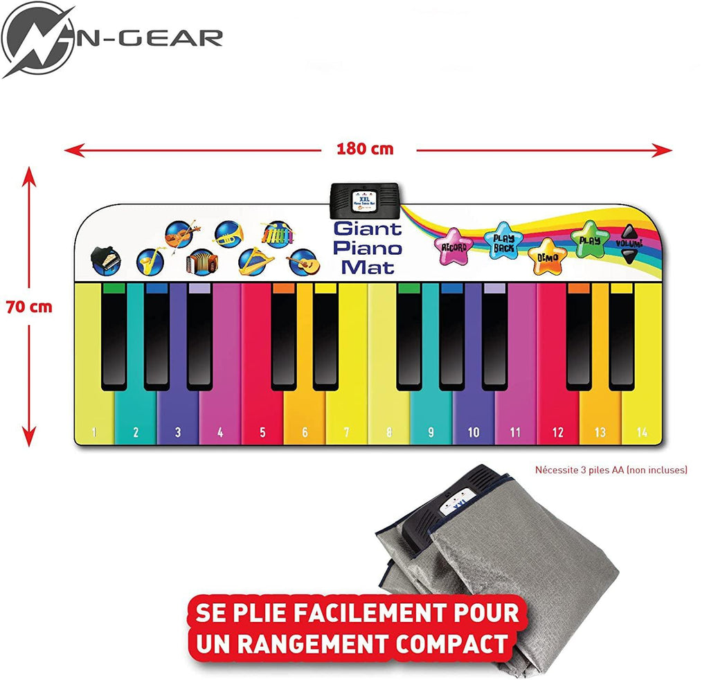 N-Gear XXL Piano Dance Mat - TOYBOX Toy Shop