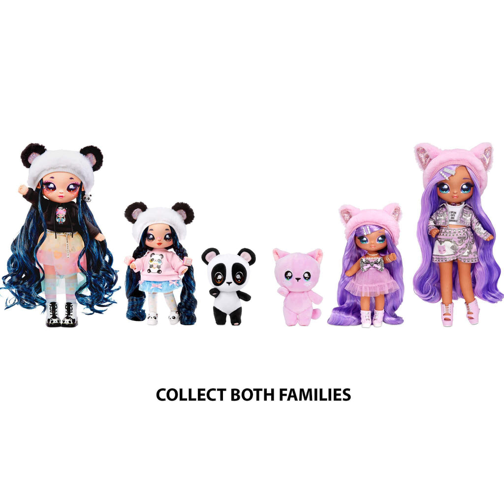 Na! Na! Na! Surprise Family Soft Lavender Kitty Family Doll Set - TOYBOX Toy Shop