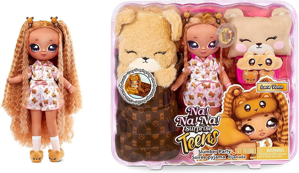 Na! Na! Na! Surprise Teens Lara Vonn Teddy Bear Fashion Doll Playset - TOYBOX Toy Shop