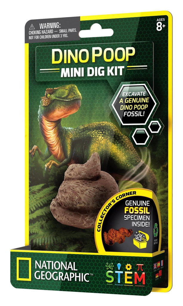 National Geographic Dino Poop Mini Dig Kit - TOYBOX Toy Shop