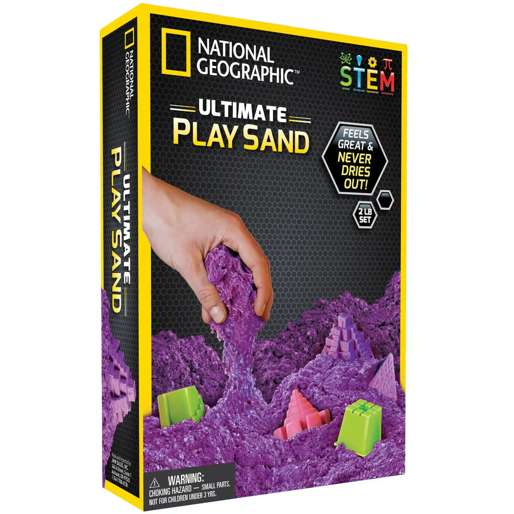 National Geographics Ultimate Purple Play Sand - TOYBOX Toy Shop