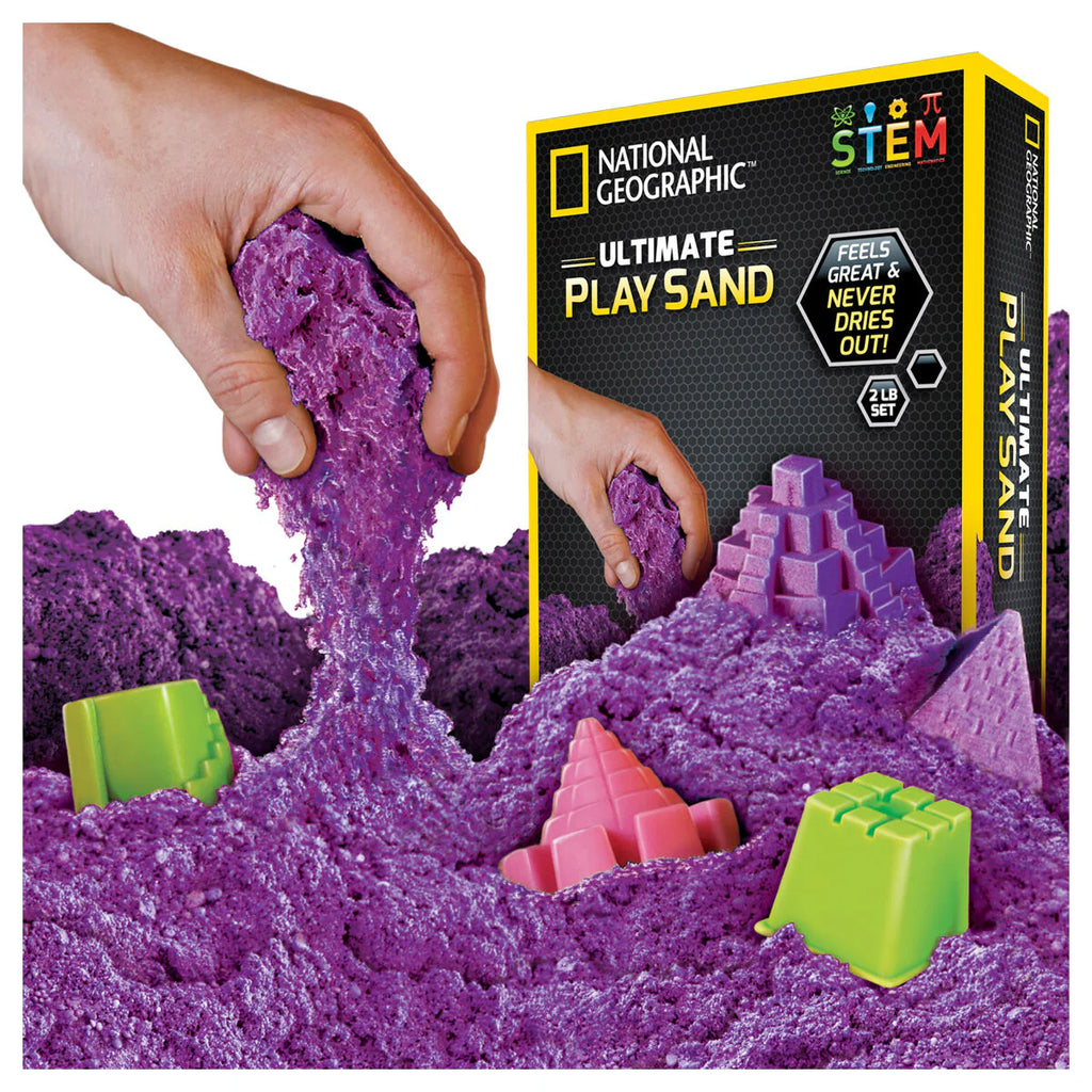 National Geographics Ultimate Purple Play Sand - TOYBOX Toy Shop