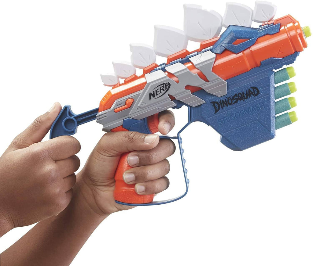 NERF DinoSquad Stego-Smash Dart Blaster - TOYBOX Toy Shop