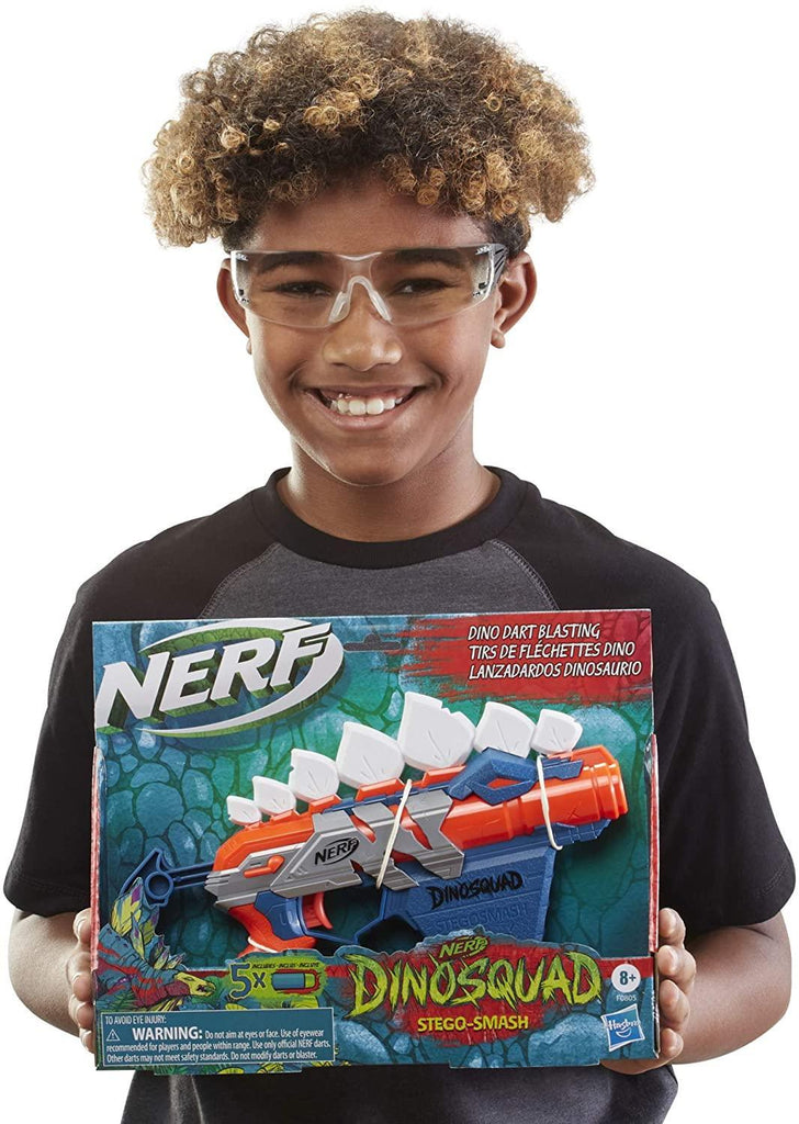 NERF DinoSquad Stego-Smash Dart Blaster - TOYBOX Toy Shop