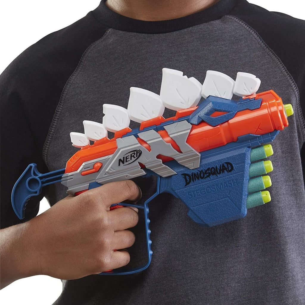 NERF DinoSquad Stego-Smash Dart Blaster - TOYBOX Toy Shop