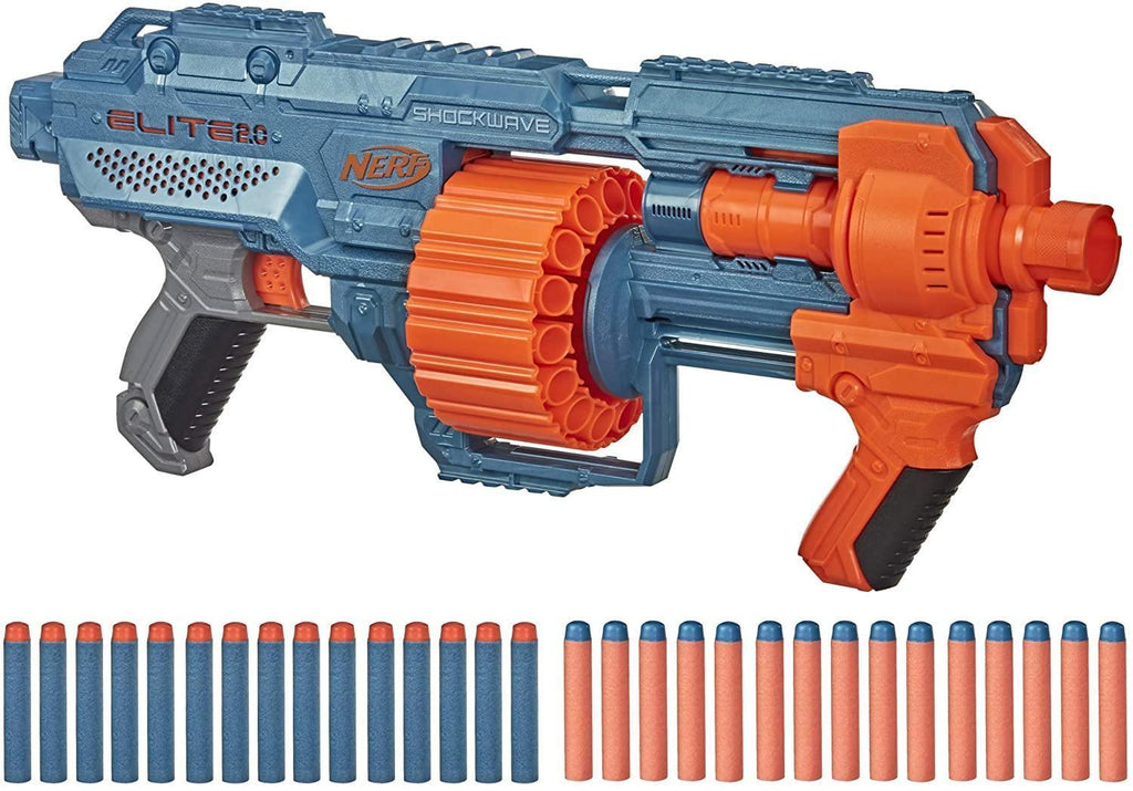 NERF Elite 2.0 Shockwave RD-15 Blaster - TOYBOX Toy Shop