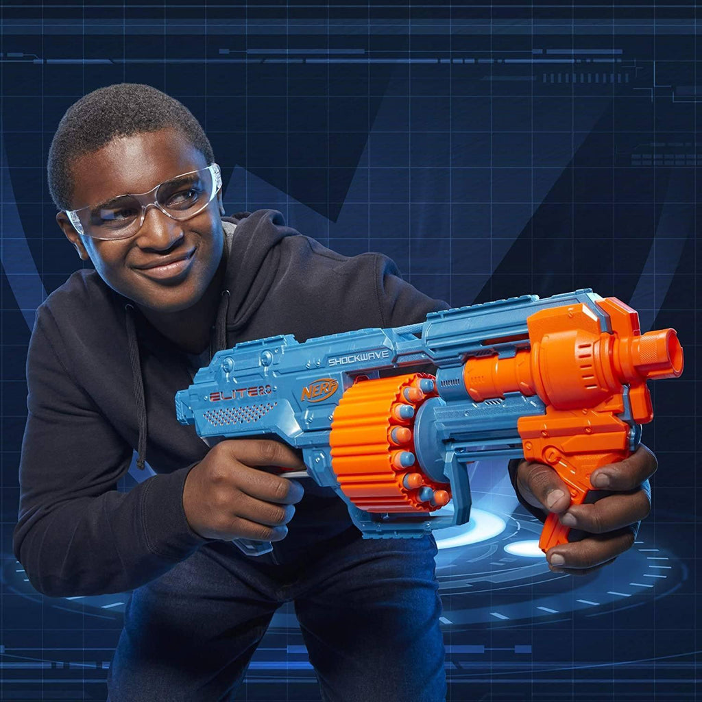 NERF Elite 2.0 Shockwave RD-15 Blaster - TOYBOX Toy Shop