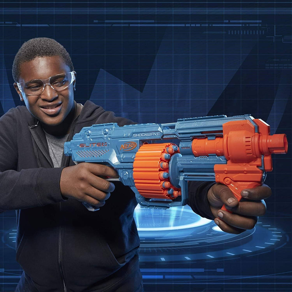 NERF Elite 2.0 Shockwave RD-15 Blaster - TOYBOX Toy Shop