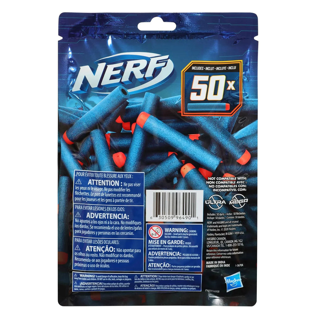 NERF Elite 2.0 Commander RD-6 Blaster 50 Darts Refill Pack - TOYBOX Toy Shop