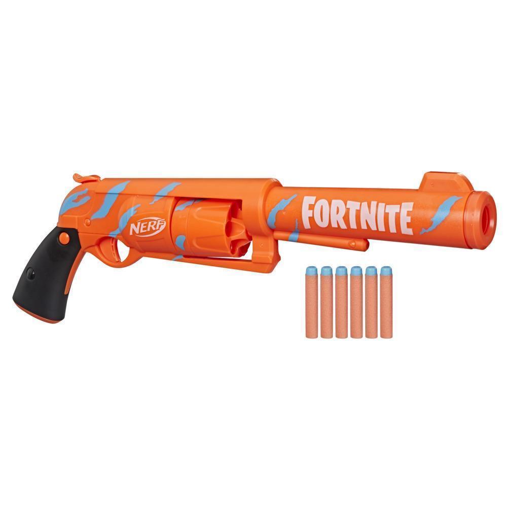 NERF Fortnite 6-SH Blaster with 6 Elite Darts - TOYBOX Toy Shop