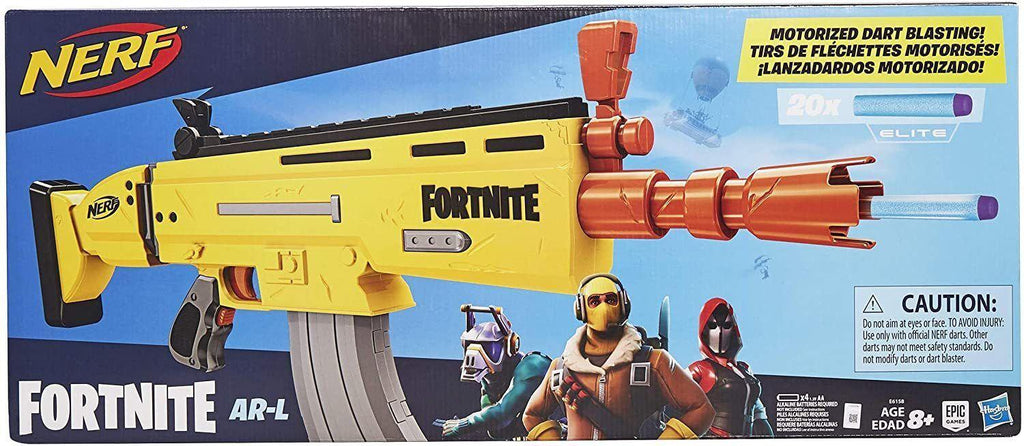 Nerf Fortnite AR-L Elite Dart Blaster - TOYBOX Toy Shop