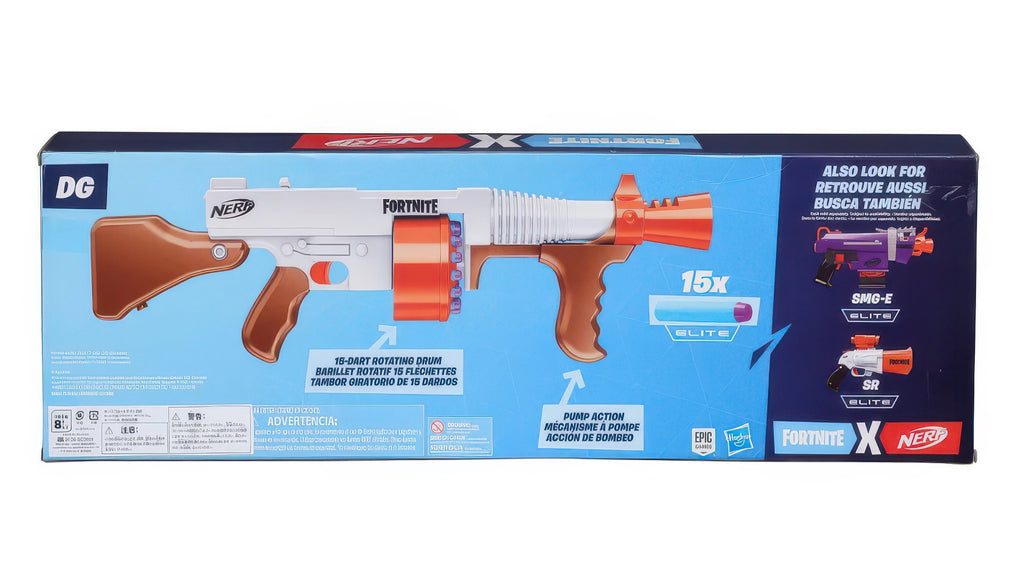 NERF Fortnite DG Blaster & 15 Darts - TOYBOX Toy Shop