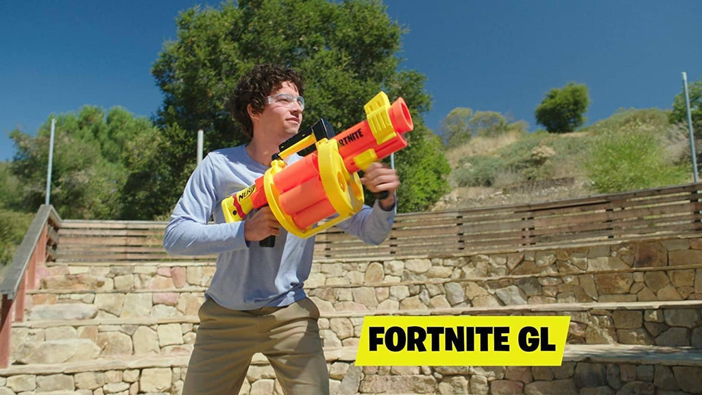 NERF Fortnite GL Rocket-Firing Blaster - TOYBOX Toy Shop