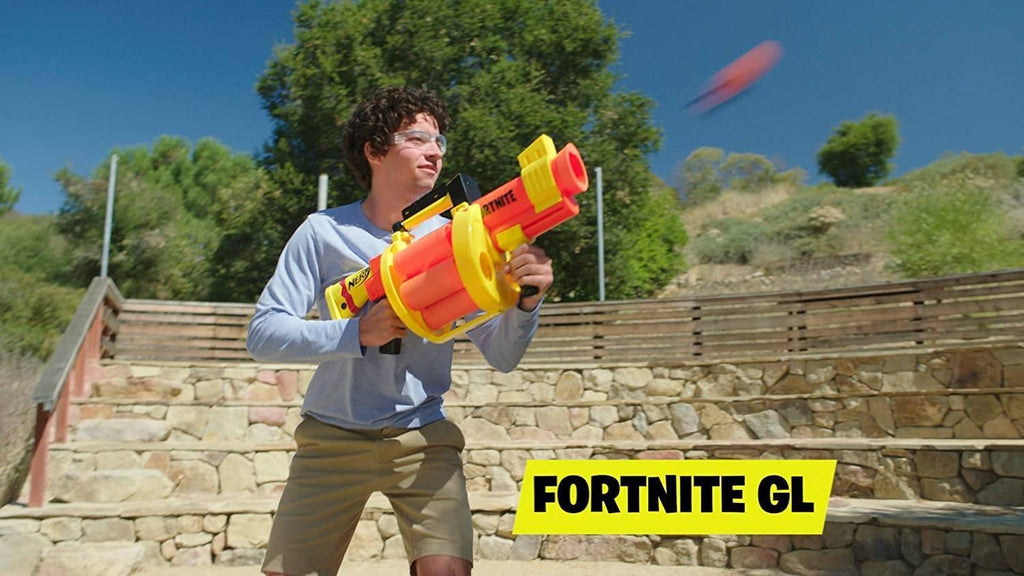 NERF Fortnite GL Rocket-Firing Blaster - TOYBOX Toy Shop